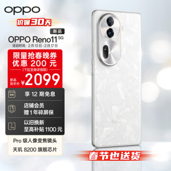 OPPO Reno11 5G手机 8GB+256GB