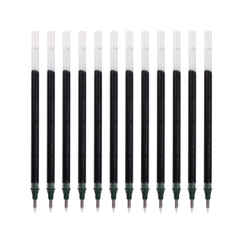 PLUS会员：uni 三菱铅笔 UMR-1 中性笔替芯 黑色 0.5mm 12支装