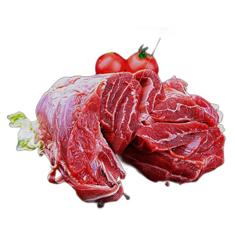 元盛 龍江和牛 国产和牛 原切牛腱子肉1kg/袋 谷饲600+天 牛肉冷冻 89.9元