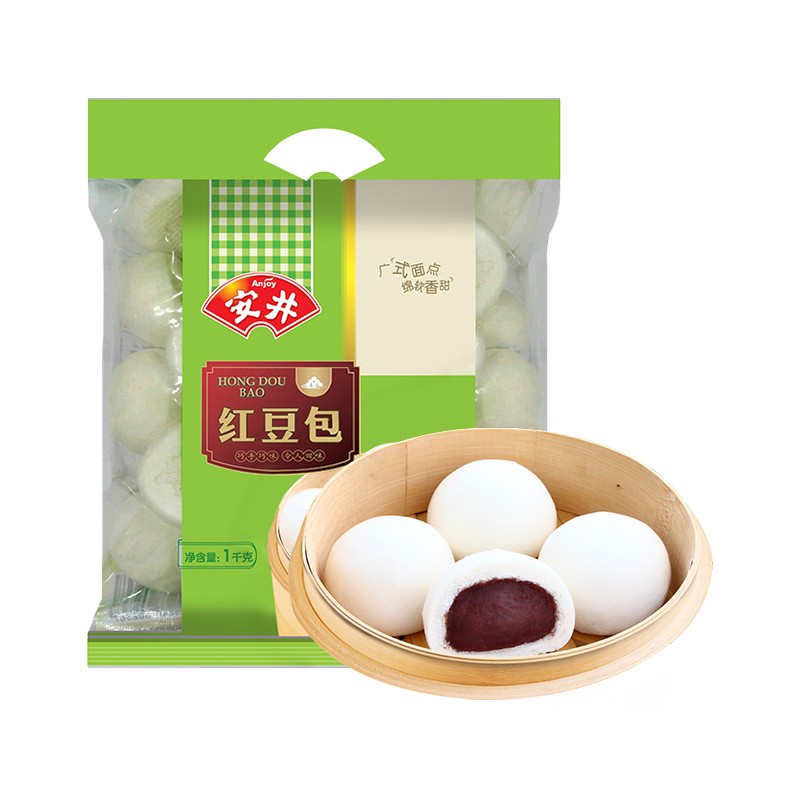 Anjoy 安井 红豆包 1kg 17.43元