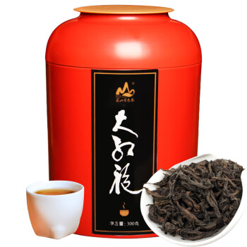 茗山生态茶 茶叶  大红袍乌龙茶园直供  茶叶礼盒大份量300g礼罐装
