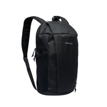 DECATHLON 迪卡侬 户外休闲双肩包 经典黑-10L 增加侧边水壶仓- 4529058