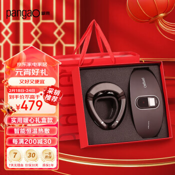 pangao 攀高 腰部颈部按摩器Waist 1+P6灰 腰椎颈椎按摩仪 礼盒套装