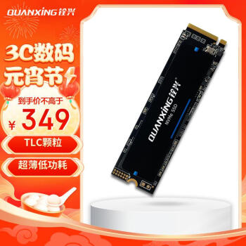 QUANXING 铨兴 N200系列 NVMe M.2 固态硬盘 1TB 五年质保