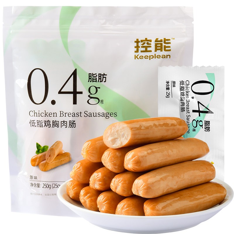 DGI 低脂鸡胸肉肠 原味 250g 21.77元（需买3件，需用券）