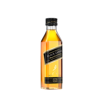 尊尼获加 12年 黑牌 调和 苏格兰威士忌 40%vol 50ml 迷你瓶 ￥5.9