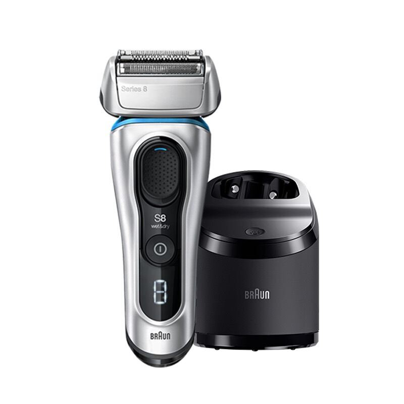 BRAUN 博朗 8370cc 電動剃須刀 銀色 券后979.05元