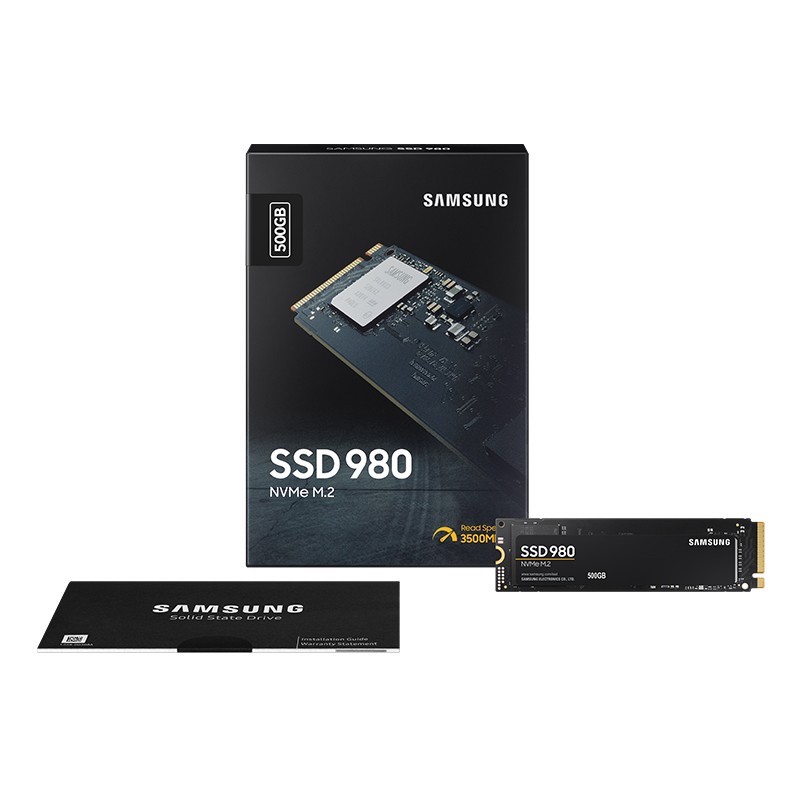 SAMSUNG 三星 500GB SSD固态硬盘 M.2接口(NVMe协议) 980（MZ-V8V500BW） 券后364元