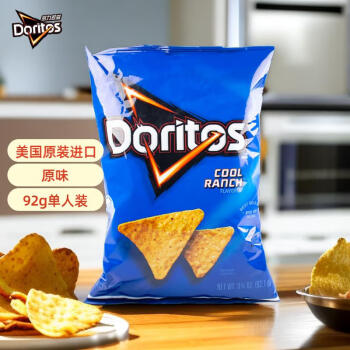 Doritos 多力多滋 美国进口 农场味玉米片92.1g薯片休闲零食膨化食品 百事食品