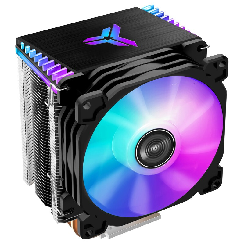 JONSBO 乔思伯 CR-1400 彩色版 单塔 风冷散热器 黑色 56元