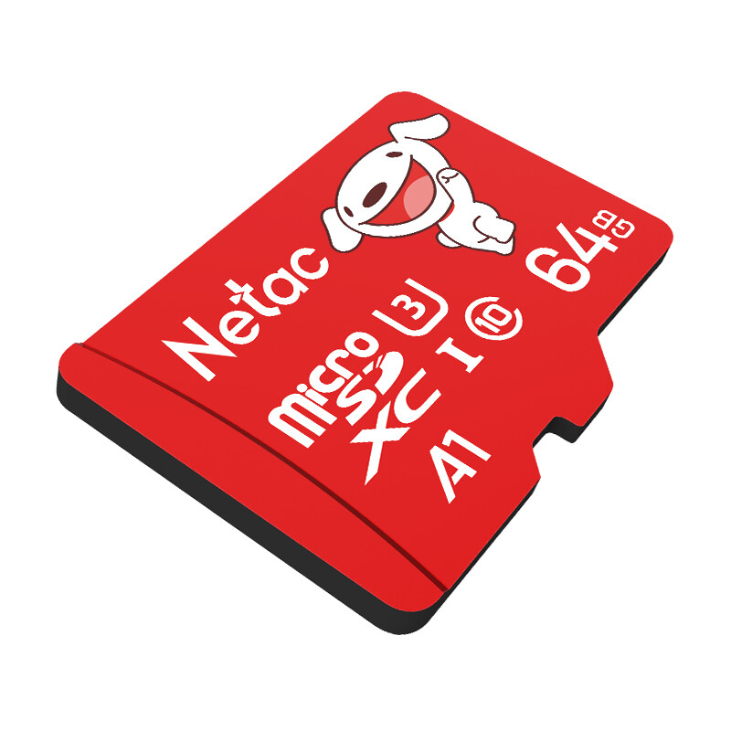 Netac 朗科 JOY Micro-SD存储卡 64GB（UHS-I、U3、A1） 16.9元