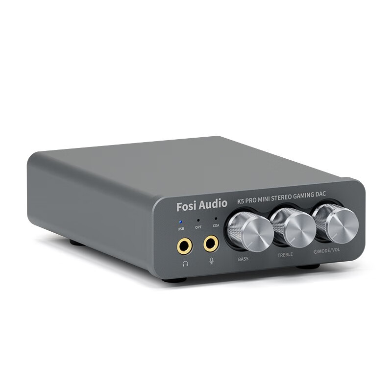 限新用户：FOSI AUDIO K5 Pro DAC解码耳放一体机 249元（需首购礼金、2年免费质保）