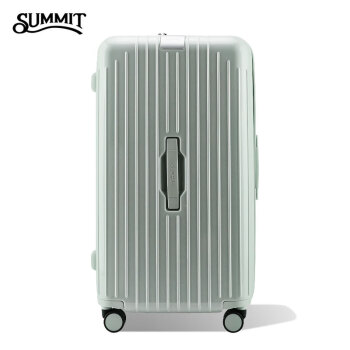 SUMMIT 莎米特 大容量行李箱女拉杆箱男万向轮旅行箱可托运PC2052-26英寸浅绿色