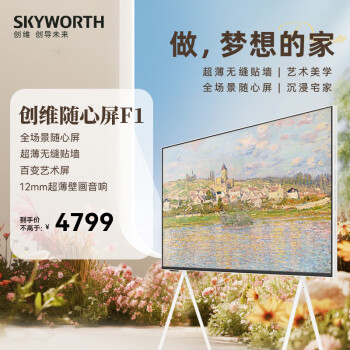 SKYWORTH 创维 电视可移动随心屏55F1 55英寸艺术电视