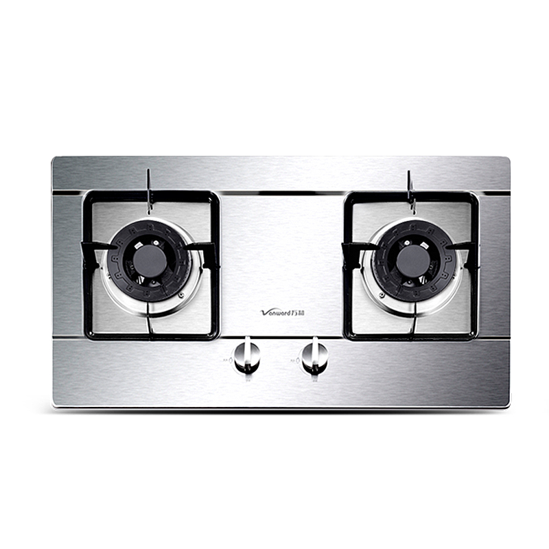 限移动端、京东百亿补贴：Vanward 万和 家用台式嵌入式燃气灶具 双眼灶 4.2kW大火力 不锈钢煤气炉煤气灶 JZY-B6B338XW 389元