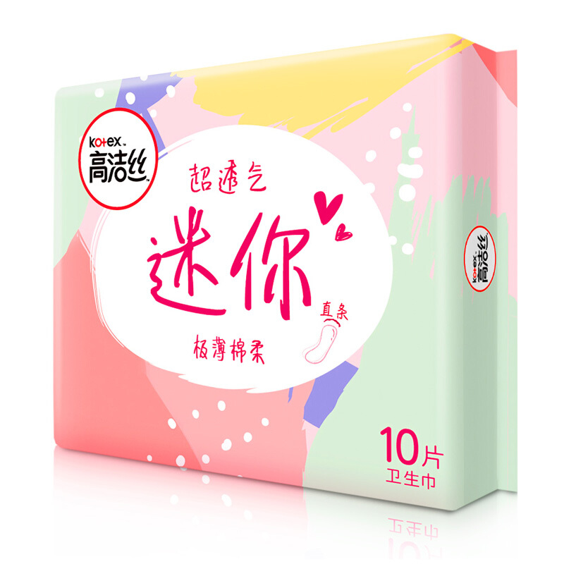 kotex 高洁丝 少女肌190mm10片*6包 12.12元