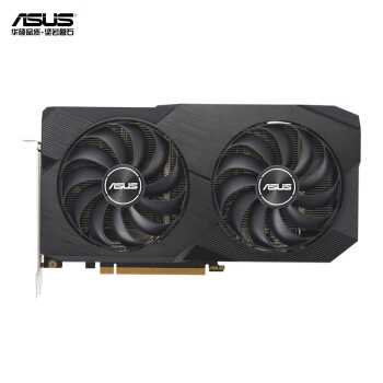 ASUS 华硕 DUAL RX 6600 显卡 8GB 黑色