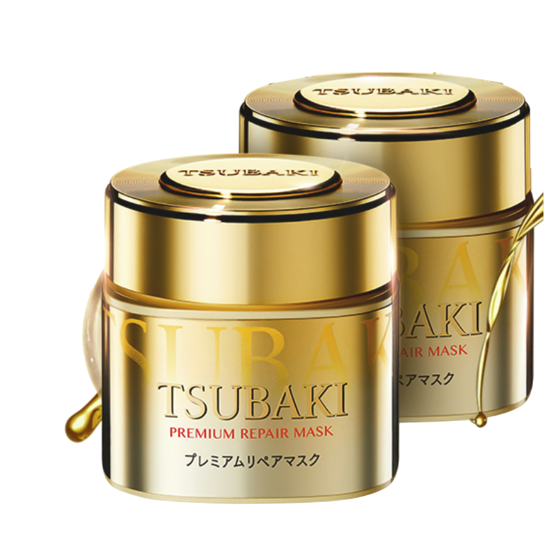 TSUBAKI 丝蓓绮 臻护多效修护发膜 180g* 2瓶装 券后54.9元