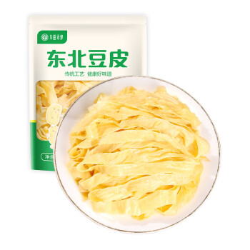 华田禾邦 零0添加 东北油豆皮 1.5kg 豆制品 豆腐皮 腐竹 火锅食材干货