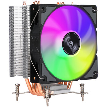 BUBALUS 大水牛 T43A 4热管CPU风冷散热器（ARGB风扇/intel多平台/PWM温控/12CM/硅脂/锁具式/支持1700）
