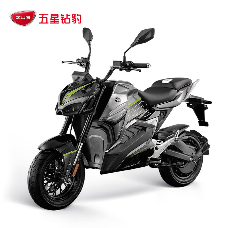 ZUB 五星鉆豹 電動車高速電動摩托車 72V35AH大電池 券后4999元