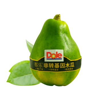 Dole 都乐 非转基因木瓜 4只装 单果重约410g 新鲜水果 46.9元