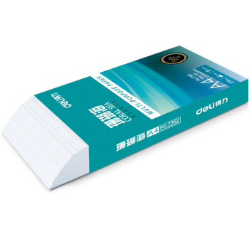 deli 得力 7362 珊瑚海 A4复印纸 70g 500张/包*1包 17.9元