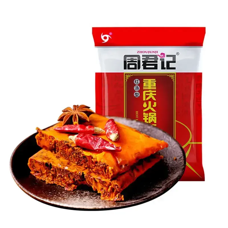 ZHOUJUNJI 周君记 重庆牛油火锅底料 400g 券后12.8元