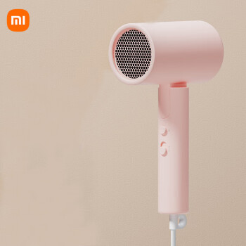 Xiaomi 小米 米家电吹风 吹风机 负离子护发可折叠 大风力速干 H101 粉色 CMJ04LXW