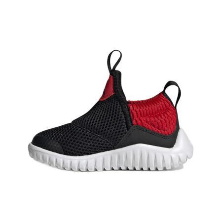 adidas 阿迪达斯 RapidaZen I 男童休闲运动鞋 EE9327 黑色/红色 99元
