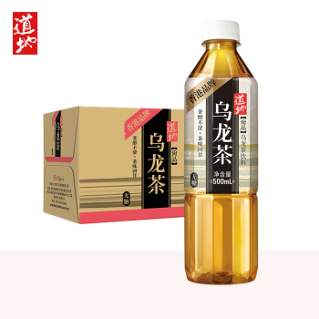 TAO-TI 道地 尚品系列 乌龙茶0糖0卡0脂肪0热量乌龙茶无糖饮料 500ml*15瓶整箱