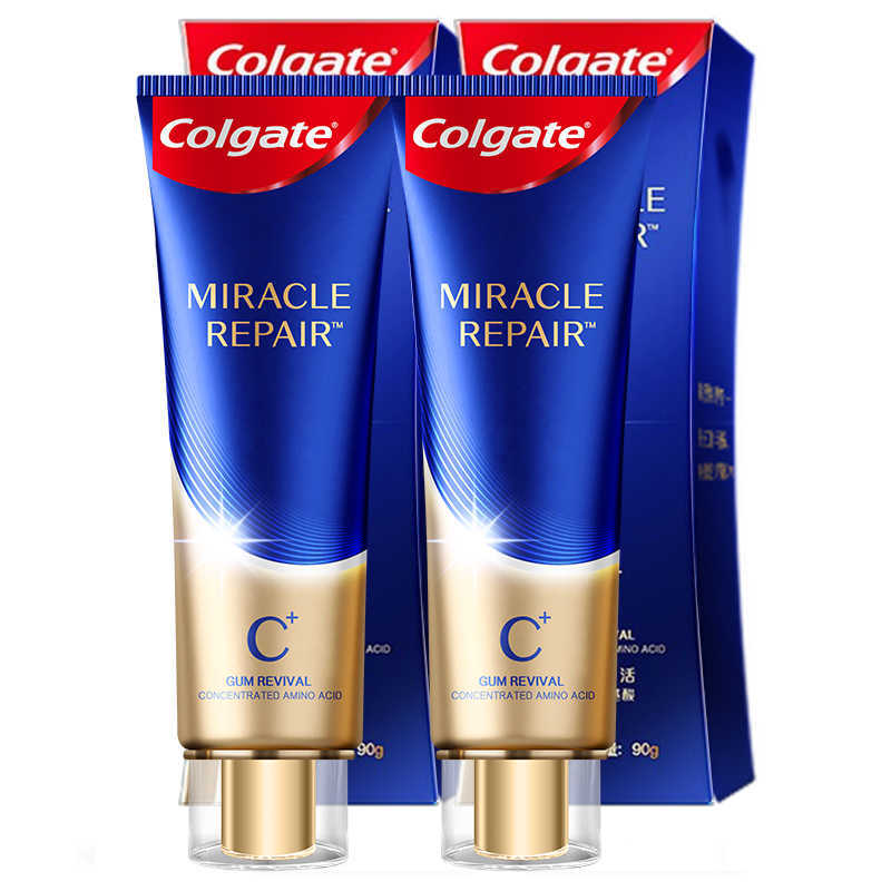 Colgate 高露洁 奇绩修护牙膏90g×2支 含氨基酸精华改善牙龈红肿 75元