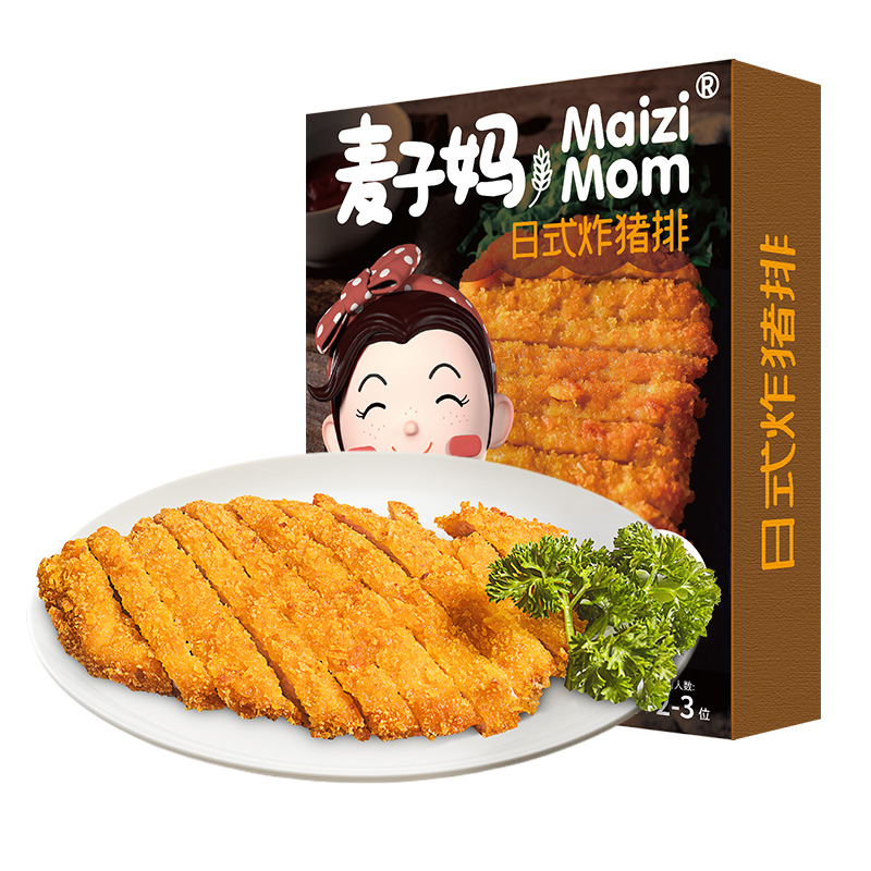 麦子妈 日式炸猪排 270g 19.9元