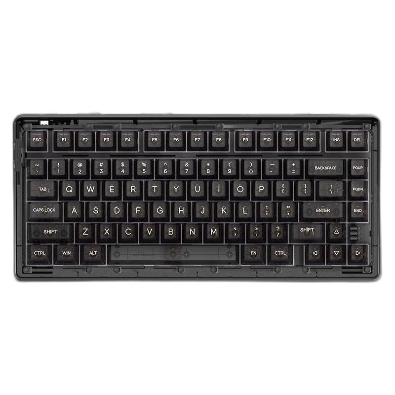 Dareu 达尔优 A81有线机械键盘 81键 黑透版-天空轴V3 149元（限量70件）