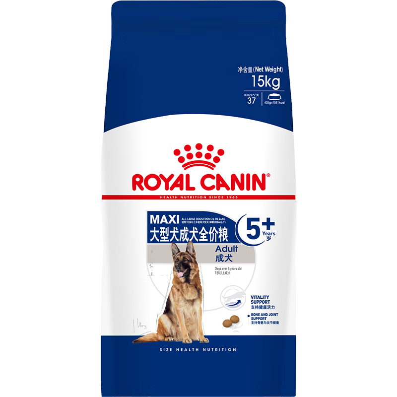 临期品：ROYAL CANIN 皇家 GR26大型犬成犬狗粮 15kg 228元