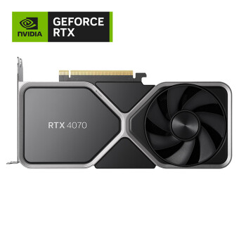 NVIDIA 英伟达 GeForce RTX 4070 Founder Edition公版显卡