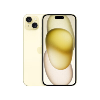 Apple 苹果 iPhone 15 Plus (A3096) 256GB 黄色 支持移动联通电信5G 双卡双待手机
