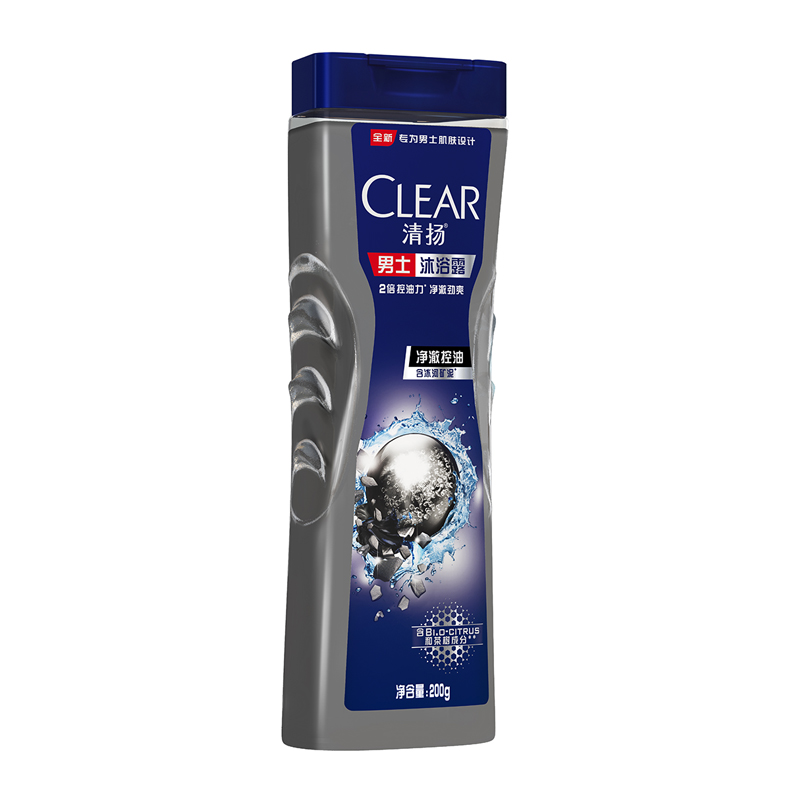 3.8焕新：CLEAR 清扬 男士平衡控油沐浴露 净澈控油 200g 8.05元（需买3件，需用券）