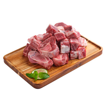 鲜京采内蒙古手把羊肉1.5kg/袋3斤装炖煮食材谷饲羊肉