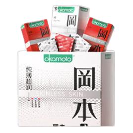OKAMOTO 冈本 SKIN系列 安全套 20片（纯薄*10+激薄*10） 券后29元包邮