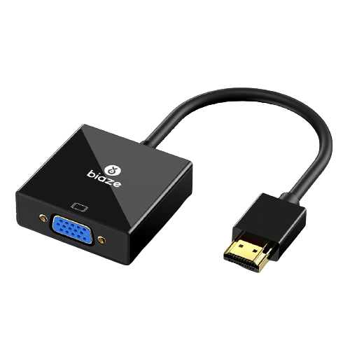 京东PLUS：Biaze 毕亚兹 ZH62 HDMI转VGA 接口转换器 0.16m 黑色 6.41元（拍下立减、需首购礼金）