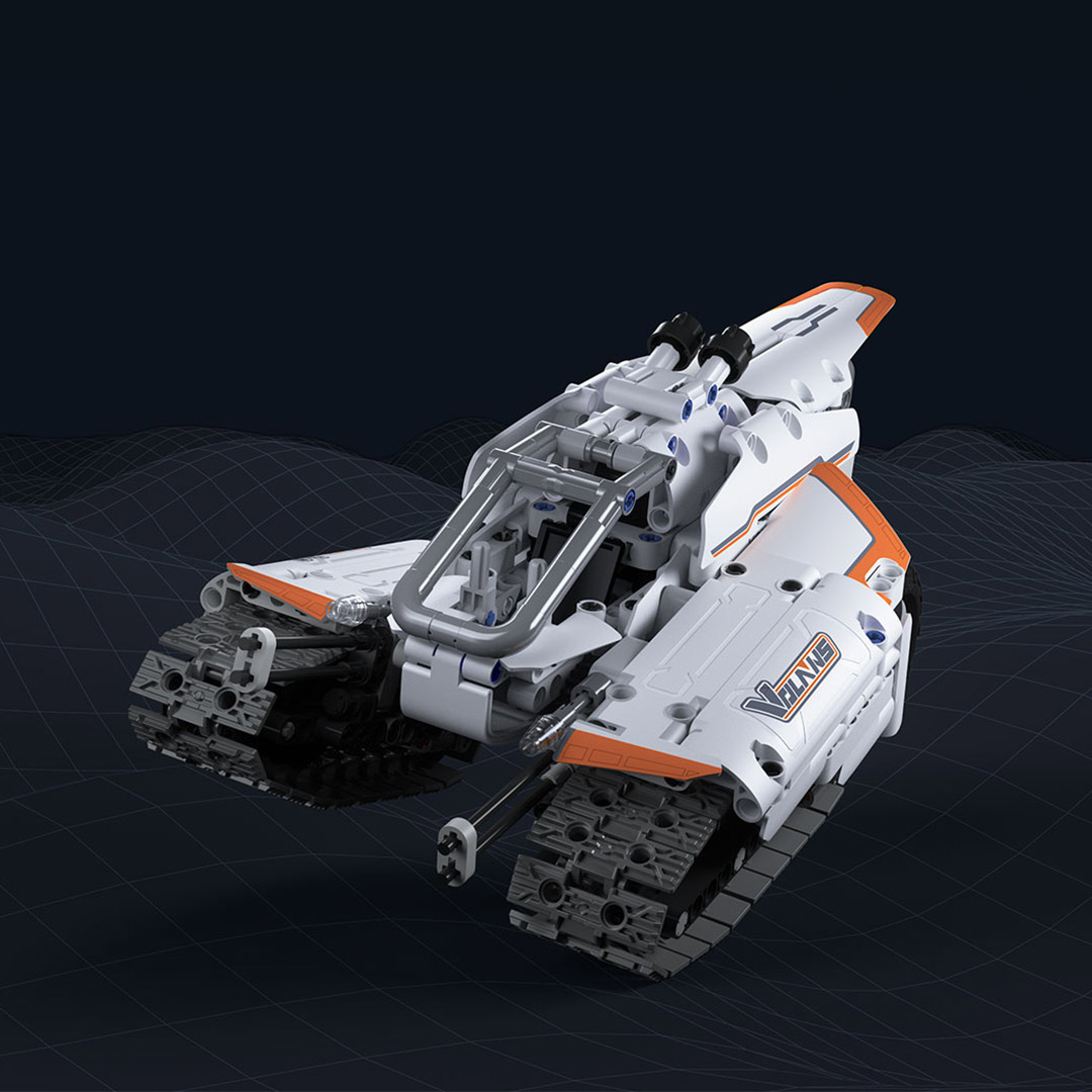 ONEBOT 小米 木星黎明 飞鱼座穿梭器 原创科幻IP|履带式前驱|后轮避震|多种运动姿态 89元