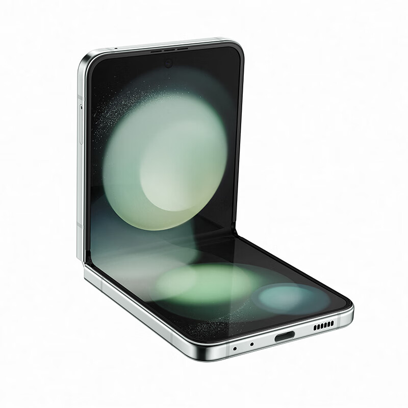SAMSUNG 三星 Galaxy Z Flip5 掌心折叠 小巧随行 大视野外屏 8GB+256GB 5G手机 冰薄荷 ZG 第二代骁龙8 券后4699元