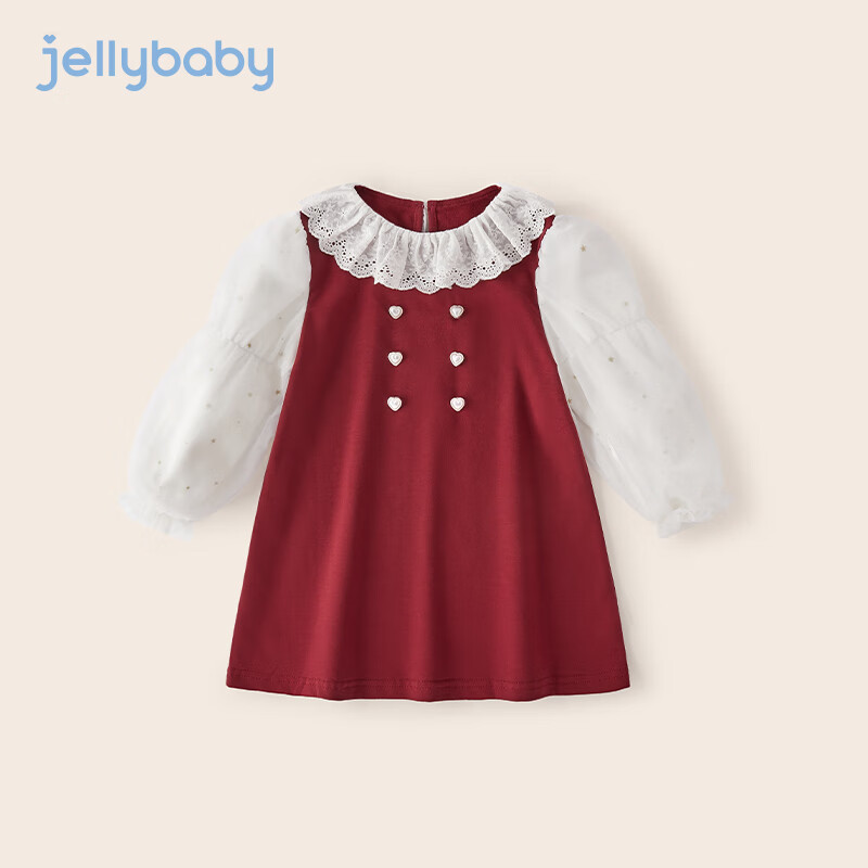 JELLYBABY 红色秋冬 连衣裙 券后73元