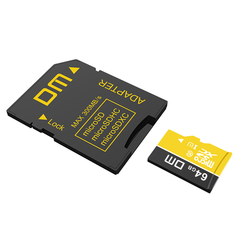 DM 大迈 TF-U1系列 高速热销款 Micro-SD存储卡 64GB（UHS-I、U1） 券后14.5元