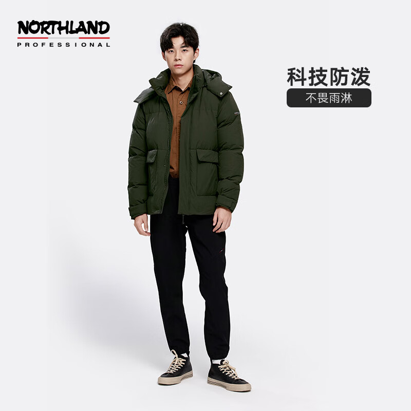 NORTHLAND 諾詩蘭 男式鵝絨羽絨服 NDJDT5639E 549元（雙重優(yōu)惠）