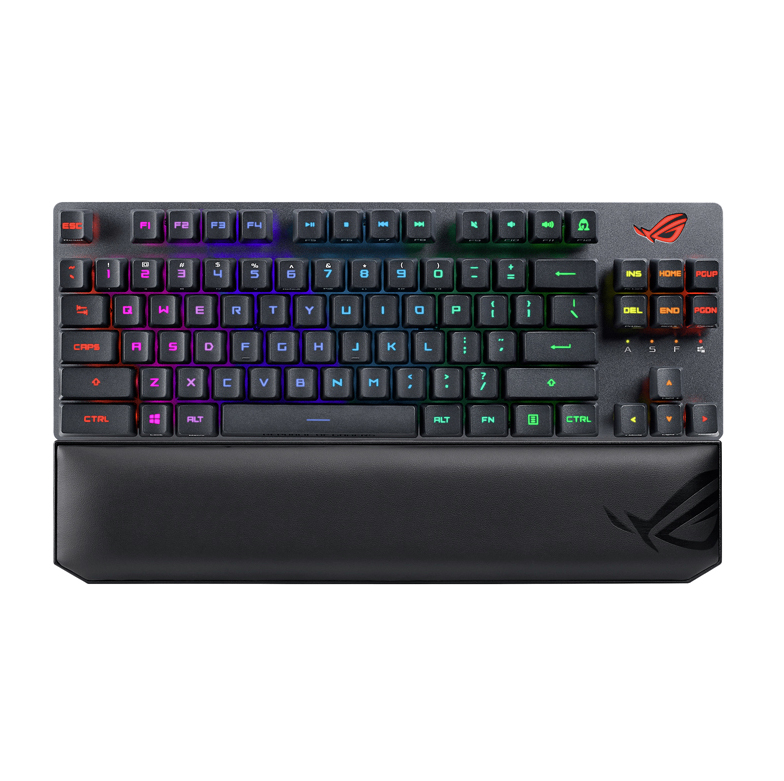 ROG 玩家国度 游侠RX TKL PBT版 三模机械键盘 87键 RX红轴 899元