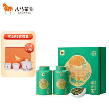 移动端：bamatea 八马茶业 绿茶特级明前龙井 千祥系列 茶叶礼盒装160g