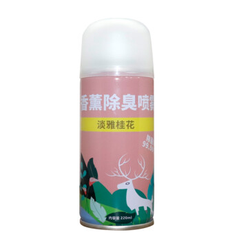 BAFU 巴孚 空氣清新劑除味除臭劑車家兩用淡雅桂花香型220ml