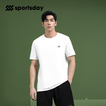 SPORTSDAY 海澜之家短袖T恤男24SPORTSDAY马术运动凉感短袖男夏季